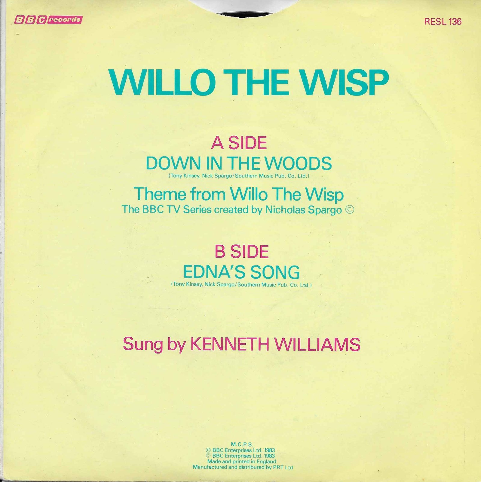 Back cover of RESL 136